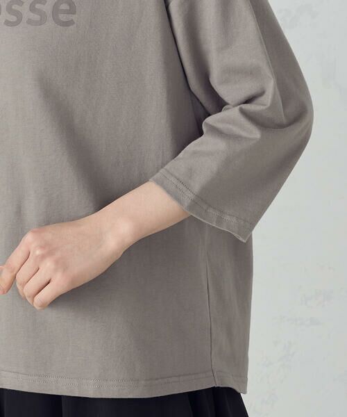 COMME CA ISM / コムサイズム カットソー | ロゴプリントＴシャツ | 詳細17