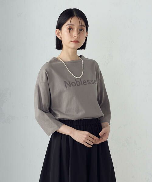 COMME CA ISM / コムサイズム カットソー | ロゴプリントＴシャツ | 詳細11