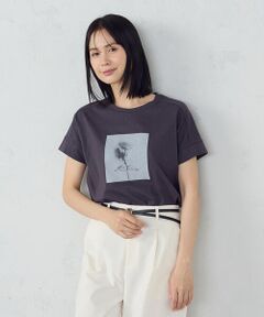 COMME CA ISM / コムサイズム カットソー | フォトプリントＴシャツ