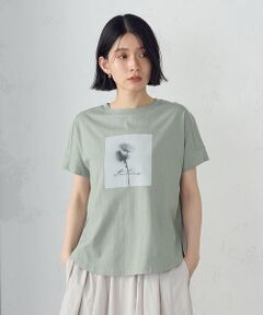 COMME CA ISM / コムサイズム カットソー | フォトプリントＴシャツ