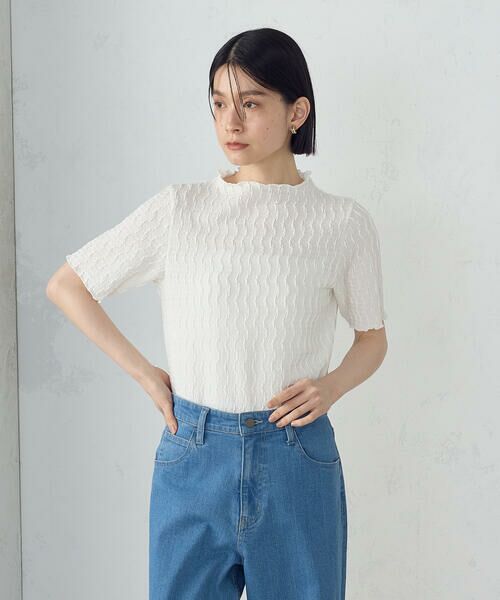 COMME CA ISM / コムサイズム カットソー | ボトルネックカットソー | 詳細2