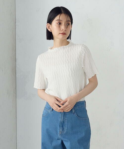 COMME CA ISM / コムサイズム カットソー | ボトルネックカットソー | 詳細3