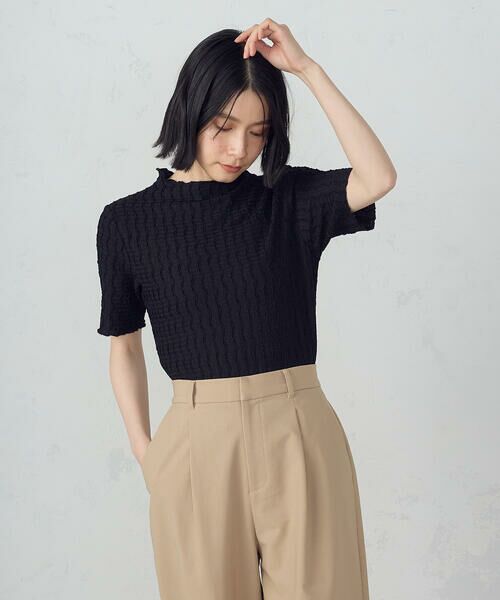 COMME CA ISM / コムサイズム カットソー | ボトルネックカットソー | 詳細12