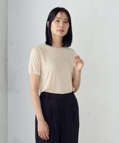 COMME CA ISM / コムサイズム カットソー | シャイニー　Ｔシャツ