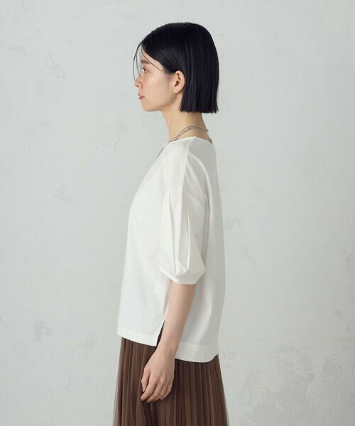 COMME CA ISM / コムサイズム カットソー | タックスリーブ カットソー | 詳細5