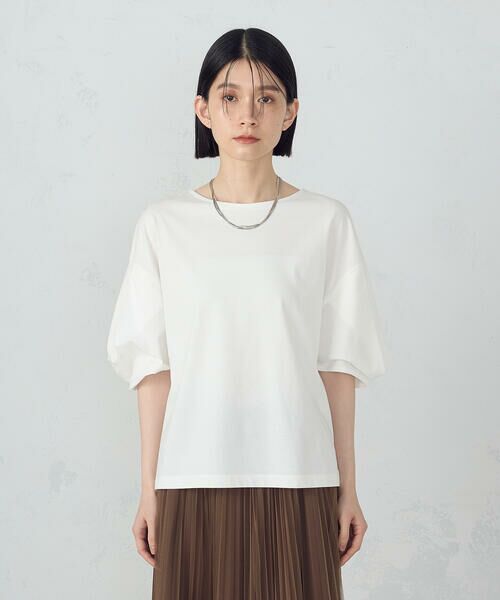 COMME CA ISM / コムサイズム カットソー | タックスリーブ カットソー | 詳細4
