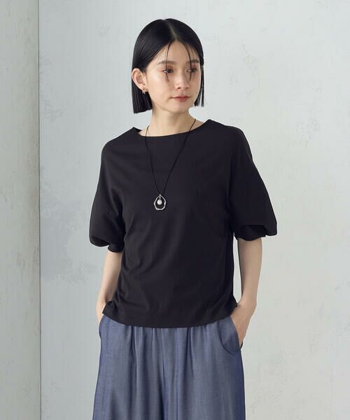 COMME CA ISM / コムサイズム カットソー | タックスリーブ カットソー | 詳細12