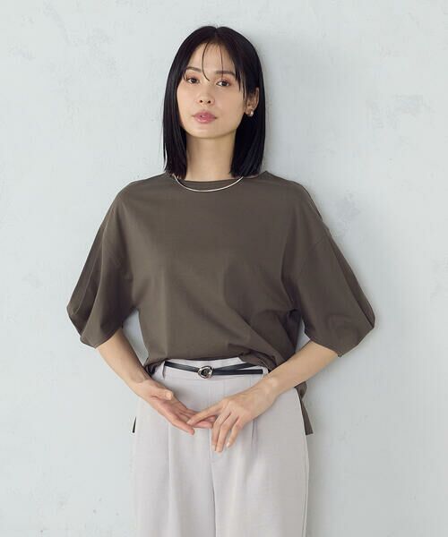 COMME CA ISM / コムサイズム カットソー | タックスリーブ カットソー | 詳細16
