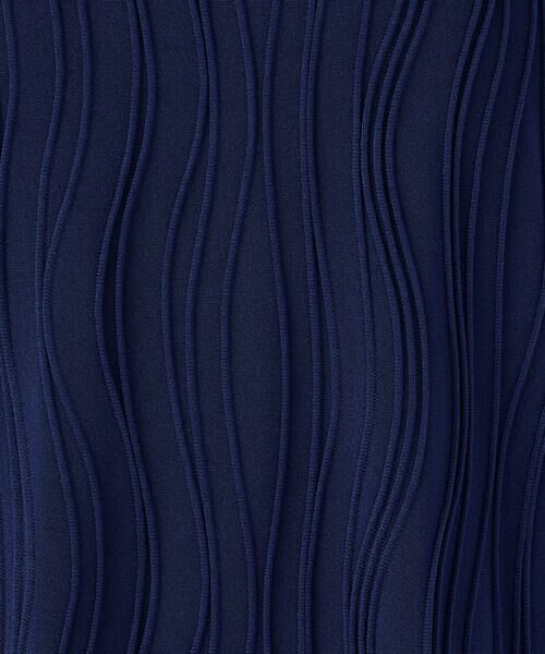 COMME CA ISM / コムサイズム カットソー | クルーネック　ストレッチプリーツカットソー / セットアップ対応 | 詳細19