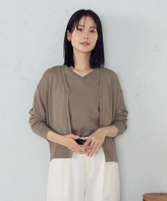 COMME CA ISM / コムサイズム カーディガン・ボレロ | 【ウォッシャブル・UVカット】ベーシック カーディガン