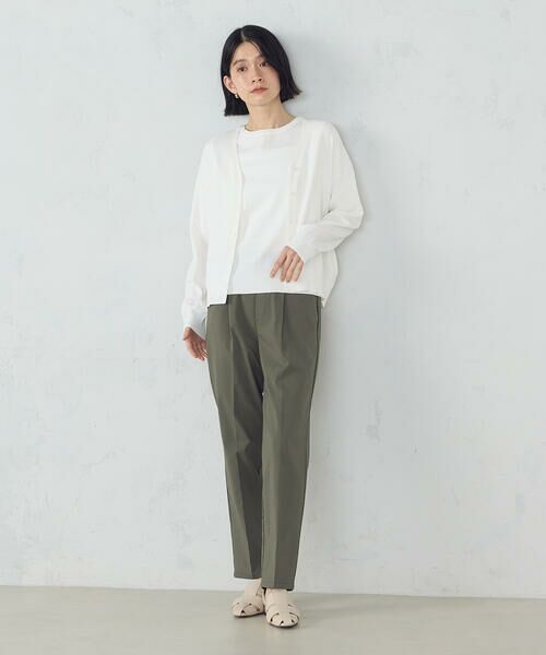 COMME CA ISM / コムサイズム カーディガン・ボレロ | 【ウォッシャブル・UVカット】ベーシック カーディガン | 詳細1