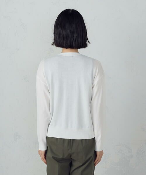 COMME CA ISM / コムサイズム カーディガン・ボレロ | 【ウォッシャブル・UVカット】ベーシック カーディガン | 詳細8