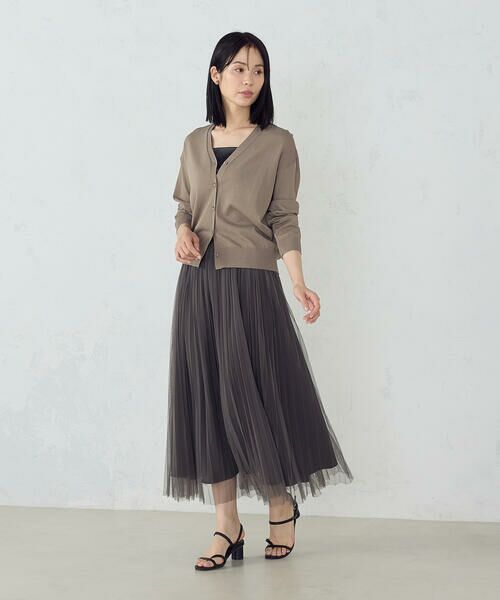 COMME CA ISM / コムサイズム カーディガン・ボレロ | 【ウォッシャブル・UVカット】ベーシック カーディガン | 詳細20