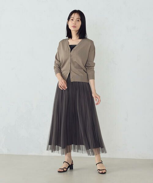 COMME CA ISM / コムサイズム カーディガン・ボレロ | 【ウォッシャブル・UVカット】ベーシック カーディガン | 詳細21