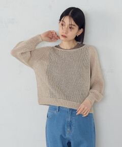 COMME CA ISM / コムサイズム ニット・セーター | ホールガーメント　ロングスリーブニット