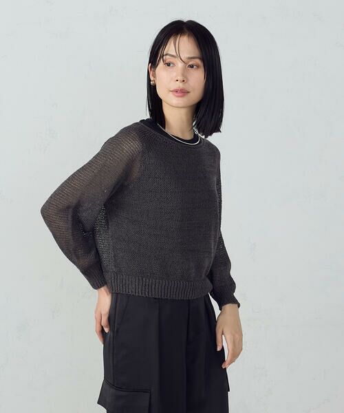 COMME CA ISM / コムサイズム ニット・セーター | ホールガーメント　ロングスリーブニット | 詳細3