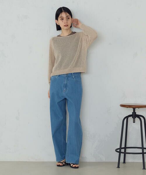 COMME CA ISM / コムサイズム ニット・セーター | ホールガーメント　ロングスリーブニット | 詳細5