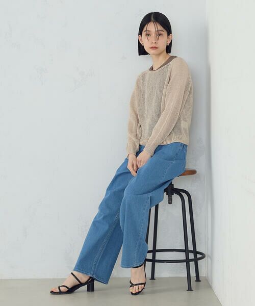 COMME CA ISM / コムサイズム ニット・セーター | ホールガーメント　ロングスリーブニット | 詳細6