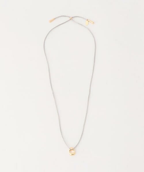 COMME CA ISM / コムサイズム ネックレス・ペンダント・チョーカー | 変形リング　スライドネックレス | 詳細1