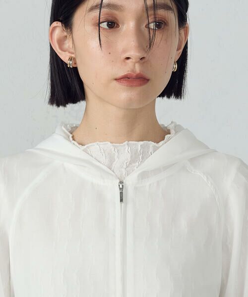 COMME CA ISM / コムサイズム ブルゾン | ライト　シアーブルゾン | 詳細9
