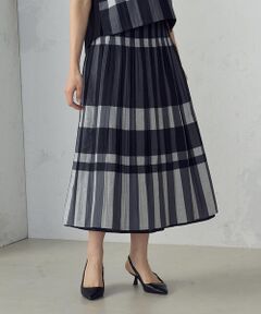 COMME CA ISM / コムサイズム ロング・マキシ丈スカート | リバーシブル　風通チェックスカート / セットアップ対応