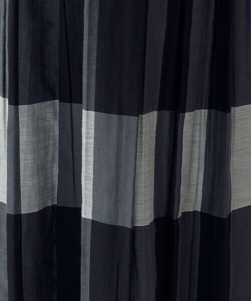 COMME CA ISM / コムサイズム ロング・マキシ丈スカート | リバーシブル　風通チェックスカート / セットアップ対応 | 詳細8