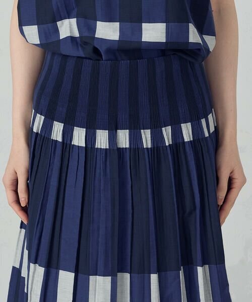 COMME CA ISM / コムサイズム ロング・マキシ丈スカート | リバーシブル　風通チェックスカート / セットアップ対応 | 詳細19