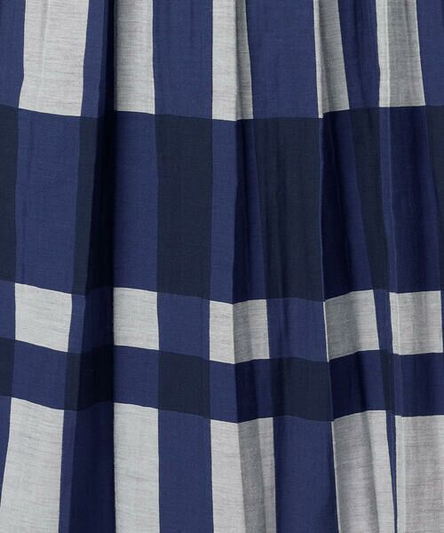 COMME CA ISM / コムサイズム ロング・マキシ丈スカート | リバーシブル　風通チェックスカート / セットアップ対応 | 詳細21