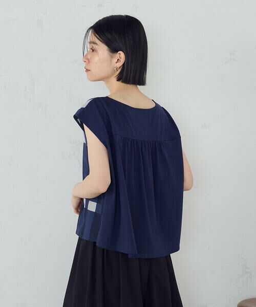 COMME CA ISM / コムサイズム シャツ・ブラウス | 風通チェック　シャツプルオーバー / セットアップ対応 | 詳細11