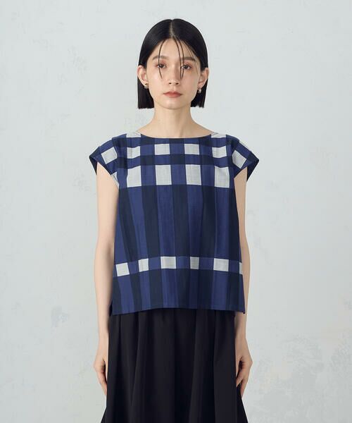 COMME CA ISM / コムサイズム シャツ・ブラウス | 風通チェック　シャツプルオーバー / セットアップ対応 | 詳細14