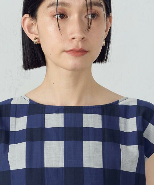 COMME CA ISM / コムサイズム シャツ・ブラウス | 風通チェック　シャツプルオーバー / セットアップ対応 | 詳細17