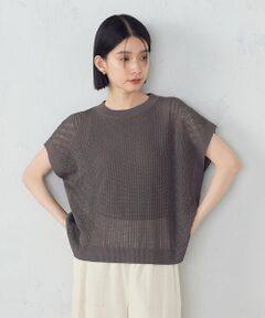 COMME CA ISM / コムサイズム ニット・セーター | お家で洗える　柄編み　ニットＴ