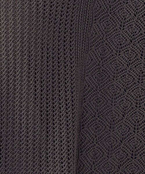 COMME CA ISM / コムサイズム ニット・セーター | お家で洗える　柄編み　ニットＴ | 詳細4