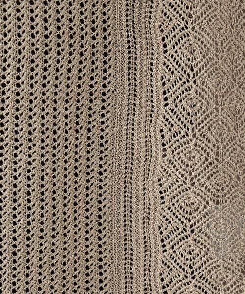 COMME CA ISM / コムサイズム ニット・セーター | お家で洗える　柄編み　ニットＴ | 詳細8