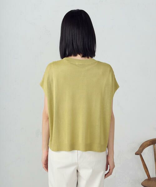 COMME CA ISM / コムサイズム ニット・セーター | お家で洗える　柄編み　ニットＴ | 詳細14