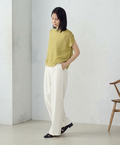 COMME CA ISM / コムサイズム ニット・セーター | お家で洗える　柄編み　ニットＴ | 詳細9