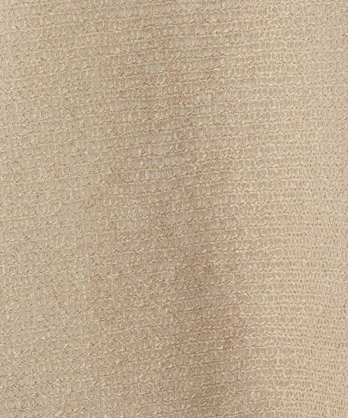 COMME CA ISM / コムサイズム ニット・セーター | 和紙混　メッシュ　ポンチョニット | 詳細19