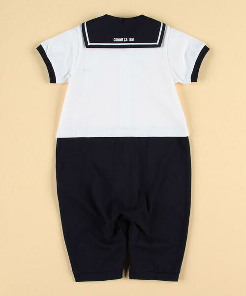 COMME CA ISM / コムサイズム ベビー・キッズグッズ | セーラー 半袖ツーウェイオール | 詳細1