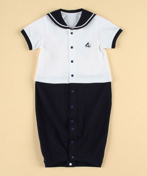 COMME CA ISM / コムサイズム ベビー・キッズグッズ | セーラー 半袖ツーウェイオール | 詳細2