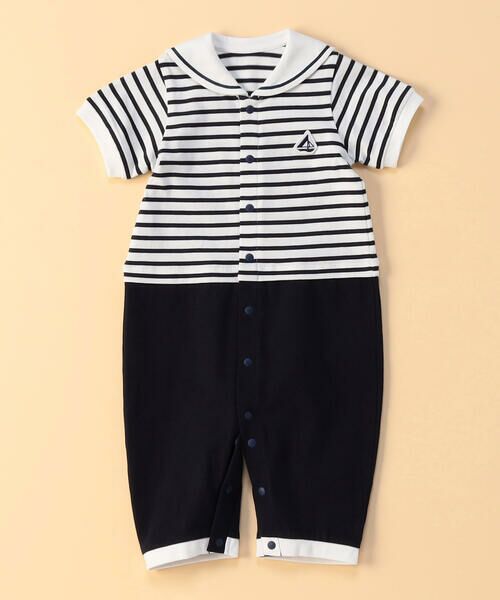 COMME CA ISM / コムサイズム ベビー・キッズグッズ | セーラー 半袖ツーウェイオール | 詳細12