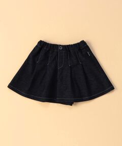 COMME CA ISM / コムサイズム ベビー・キッズグッズ | デニムライクジャージー キュロットスカート(ベビーサイズ)