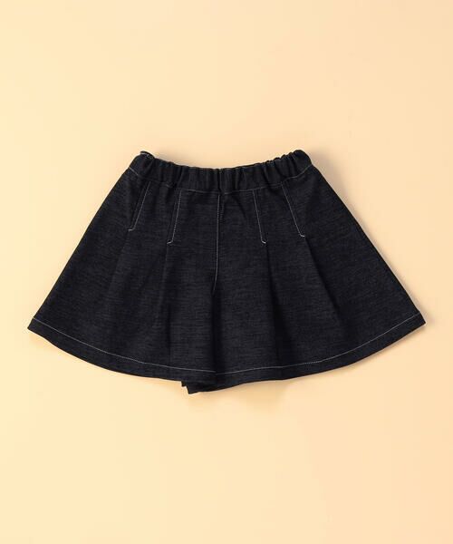 COMME CA ISM / コムサイズム ベビー・キッズグッズ | デニムライクジャージー キュロットスカート(ベビーサイズ) | 詳細1