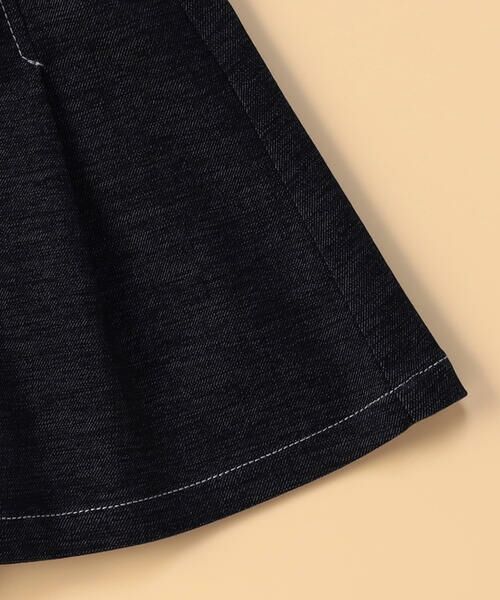 COMME CA ISM / コムサイズム ベビー・キッズグッズ | デニムライクジャージー キュロットスカート(ベビーサイズ) | 詳細3