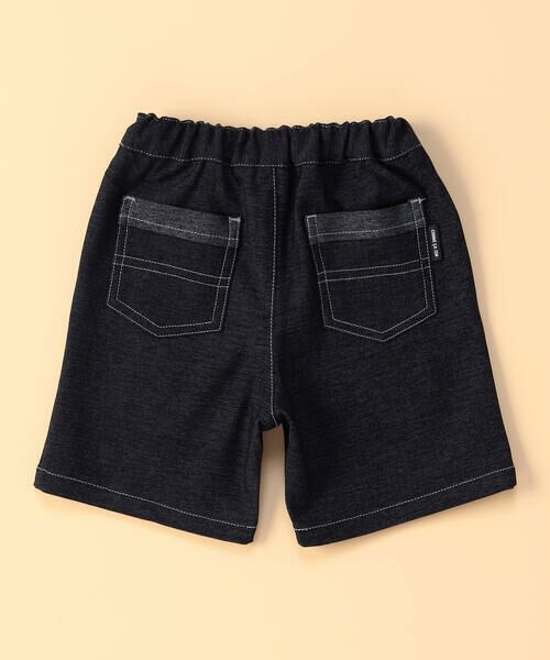 COMME CA ISM / コムサイズム ベビー・キッズグッズ | デニムライクジャージー ハーフパンツ(ベビーサイズ) | 詳細1