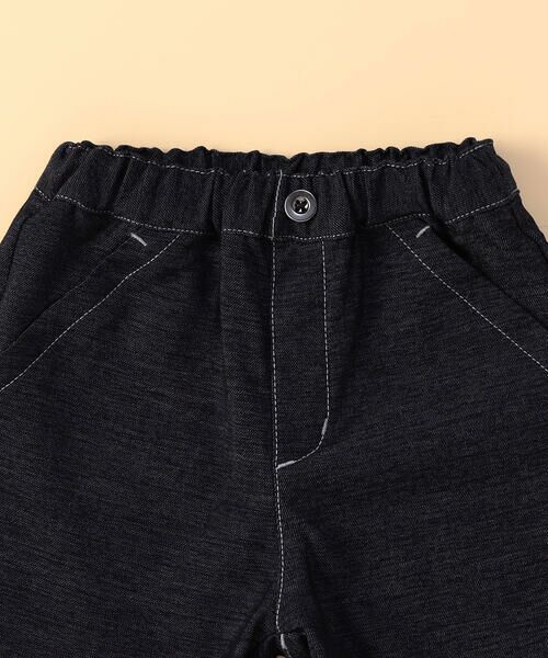 COMME CA ISM / コムサイズム ベビー・キッズグッズ | デニムライクジャージー ハーフパンツ(ベビーサイズ) | 詳細2