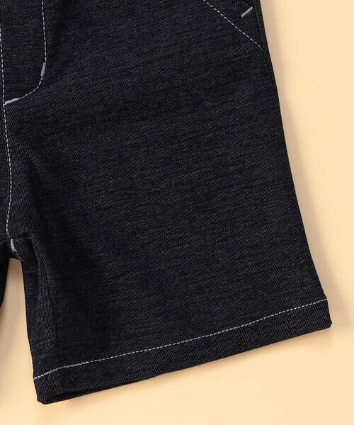 COMME CA ISM / コムサイズム ベビー・キッズグッズ | デニムライクジャージー ハーフパンツ(ベビーサイズ) | 詳細5