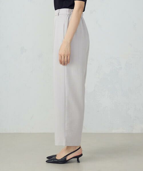 COMME CA ISM / コムサイズム その他パンツ | 【美しいベーシックパンツ】麻調ワイドパンツ | 詳細5