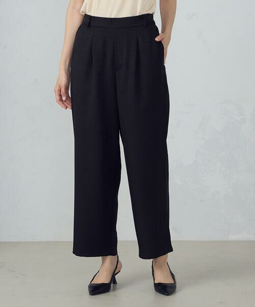 COMME CA ISM / コムサイズム その他パンツ | 【美しいベーシックパンツ】麻調ワイドパンツ | 詳細16
