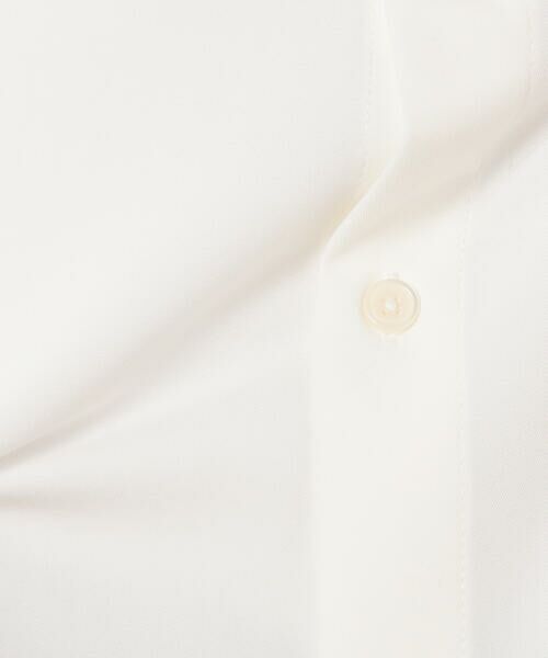 COMME CA ISM / コムサイズム シャツ・ブラウス | 【セットアップ対応】ウールライク 五分袖 バンドカラーシャツ | 詳細3