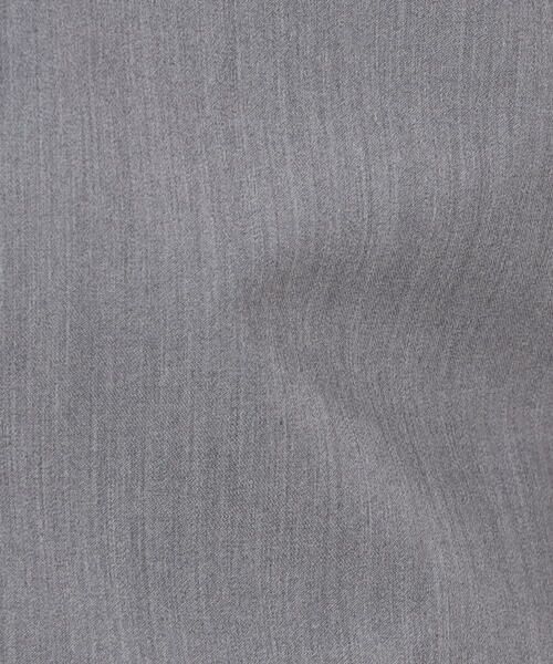 COMME CA ISM / コムサイズム シャツ・ブラウス | 【セットアップ対応】ウールライク 五分袖 バンドカラーシャツ | 詳細13